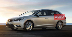 2014 Seat Leon ST: first photos emerge on the web
