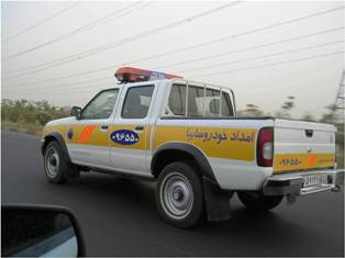 خدمت رسانی امداد خودرو سایپا به نمازگزاران عید سعید فطر  