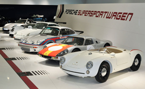 نمایشگاه پورشه به مناسبت 60 سال تولید خودروهای اسپرت