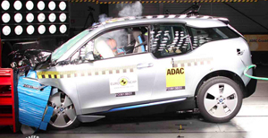بی ام و i3 چهار ستاره ایمنیEuro NCAP  را کسب کرد