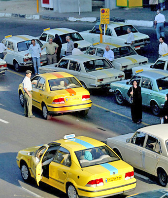 500 تاكسي و مسافربر شخصي غير فعال در تهران شناسايي شد 