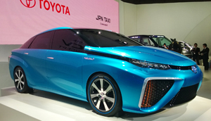 تمایل تویوتا به فروش 5 تا 10 هزار خودروی هیدروژنی در سال 2015
