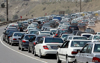 محدودیتهای ترافیکی آزاد راه کرج قزوین و جاده چالوس 