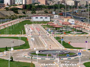 احداث پارک ترافیک در شورابیل اردبیل