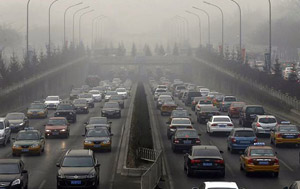 مواجه چین با مشکل جدی آلودگی هوا