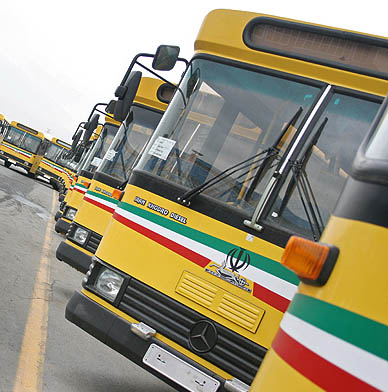 خدمات شرکت واحد اتوبوسرانی در روز دانش آموز