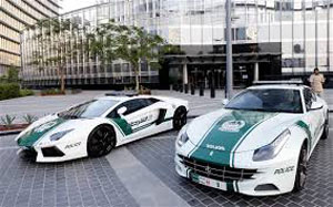 هدیه پلیس دبی به رانندگان متخلف 