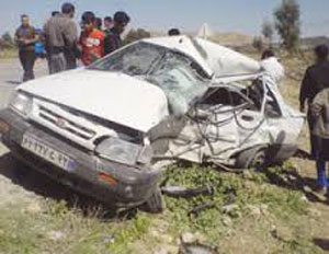 كاهش متوفيات حوادث رانندگي كشور در حوزه راههاي روستايي 