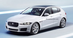 Jaguar “XD” Hatchback Rendered