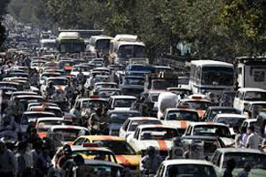 ترافیک در آزادراه قزوین-کرج‌
