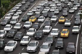 ترافیک نیمه سنگین در ورودی‌های تهران 