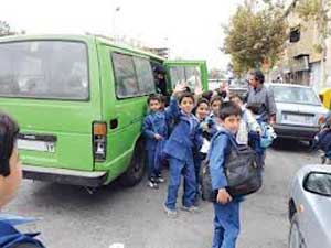 طرح سامان دهی سرویس مدارس در کرمان آغاز شد