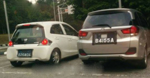 دو مدل هوندا در مالزی دیده شدند