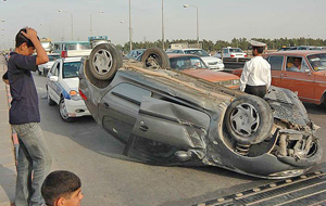 فوت 15 نفر در تصادفات جاده اي 24 ساعت گذشته  

