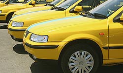 ثبت نام تاکسی های فرسوده از 21 بهمن  
