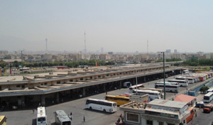 جانمایی ترمینال غرب در جنوب غربی تهران