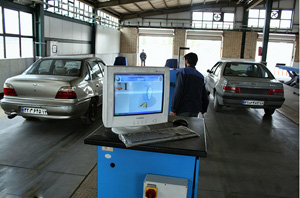 آمادگی مراکز معاینه فنی در پذیرش خودرو