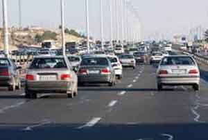 ترافیک نیمه سنگین در آزاد راه قزوین ـ کرج و کرج ـ تهران 
