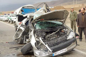 مرگ بیش از 210 هزار نفر در حوادث رانندگی 10 سال گذشته