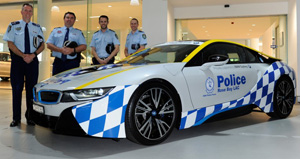 i8 به نیروی پلیس استرالیا پیوست 