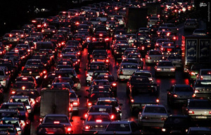 روان سازی بار ترافیک بزرگراه شیخ فضل ا... نوری 