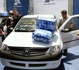 تندر 90 پارس خودرو بالاتر از تندر 90 ایران خودرو
