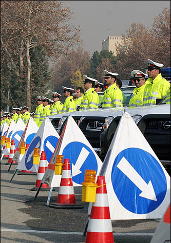 اقدامات پلیس راهنمایی و رانندگی در طرح جامع تأمین نظم و امنیت نوروز 88 
