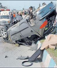 68 کشته در تصادفات جاده ای 24 ساعت گذشته 