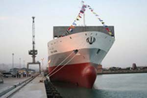 نخستین کشتی اقیانوس پیمای ساخت ایران با حضور رئیس جمهور روز پنج شنبه به بهره برداری می رسد