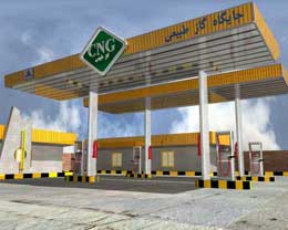 رشد 100 درصدی احداث جایگاه های سوخت CNG در آبادان 