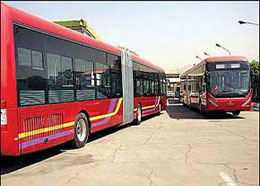 فعاليت 1000 اتوبوس در BRT تهران