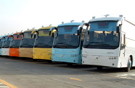نرخ کرایه اتوبوس های بین شهری افزایش نداشته است  
