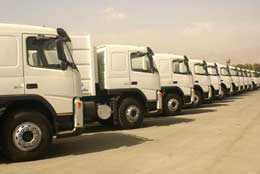 ورود 300 کامیون با پلاک منطقه آزاد چابهار به ناوگان حمل ونقل سیستان و بلوچستان