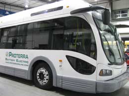 GM invests $6 million in electric bus maker Proterra

