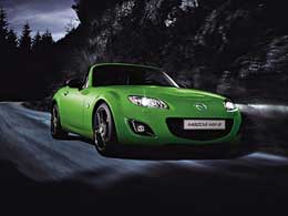 The company introduced a special version of Mazda MX-5 and Mazda2 

