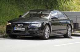 Audi S8 without camo 

