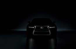 Lexus showed the first teaser of the new GS 

