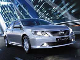 Pictures of the Russian version of the new Toyota Camry 


