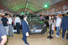 استقبال پرشور مردم استان البرز از شرکت پارس خودرو