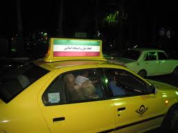 نصب تابلوهای تبلیغاتی بر روی تاکسی های کرمان به زودی 
