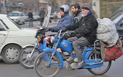 موتورسیکلت ها عامل 50 درصد آلودگی صوتی شهر هستند 