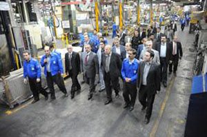 تولید محصولات ایران خودرو در عراق توسعه می یابد 
