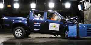 ایسوزو D – Max  از کسب عنوان ایمن تر خودرو بازماند
