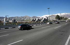 استفاده از دوربین های ثبت سرعت سیار جهت کنترل تخلفات در بزرگراههای شهر تهران