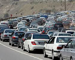 ترافیک نیمه سنگین در محور شمالی خراسان رضوی محدوده مشهد تا چناران