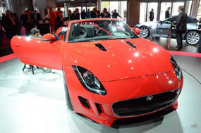 Jaguar F-Type was launched in Romania


