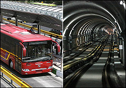 سهم اتوبوسرانی از جابه جایی های شهری به 24 درصد افزایش یافت 