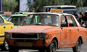 تاکسی های فرسوده اردبیل در انتظار نوسازی