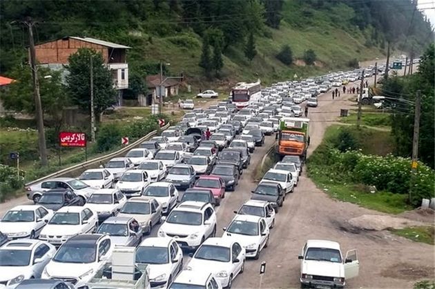 جاده های شمالی کشور و مشهد شاهد ترافیک سنگین هستند