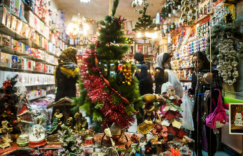 بازار کریسمس در تسخیر محصولات چینی!